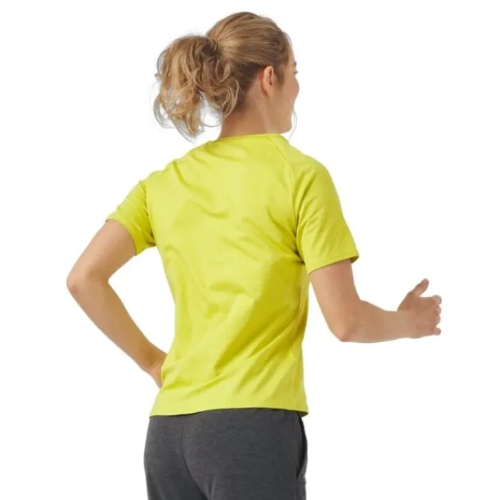 Odlo Running Tops & T-shirts^T-Shirt Short Sleeve Crew Neck Run Easy Yellow
