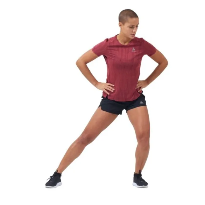 Odlo Running Tops & T-shirts^T-shirt Short Sleeve Crew neck Zeroweight Rose
