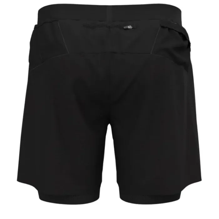 Odlo Running Shorts^X-Alp Trail 6 Inch 2-In-1 Shorts Black