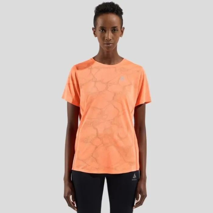 Odlo Running Tops & T-shirts^Zeroweight Engineered Chill-Tec T-Shirt Crew Neck Orange