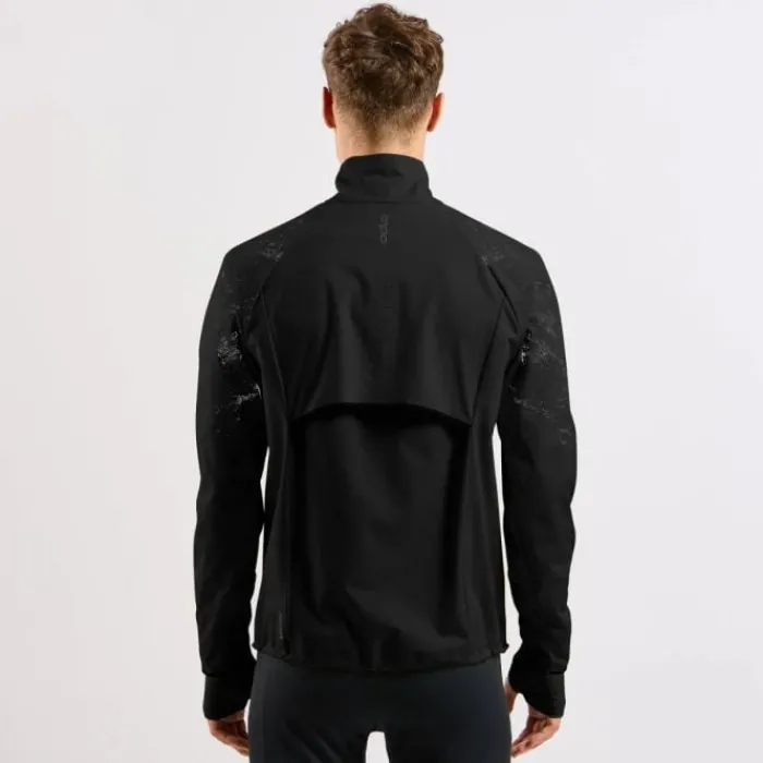 Odlo Running Jackets^Zeroweight Warm Pro Reflective Jacket Black