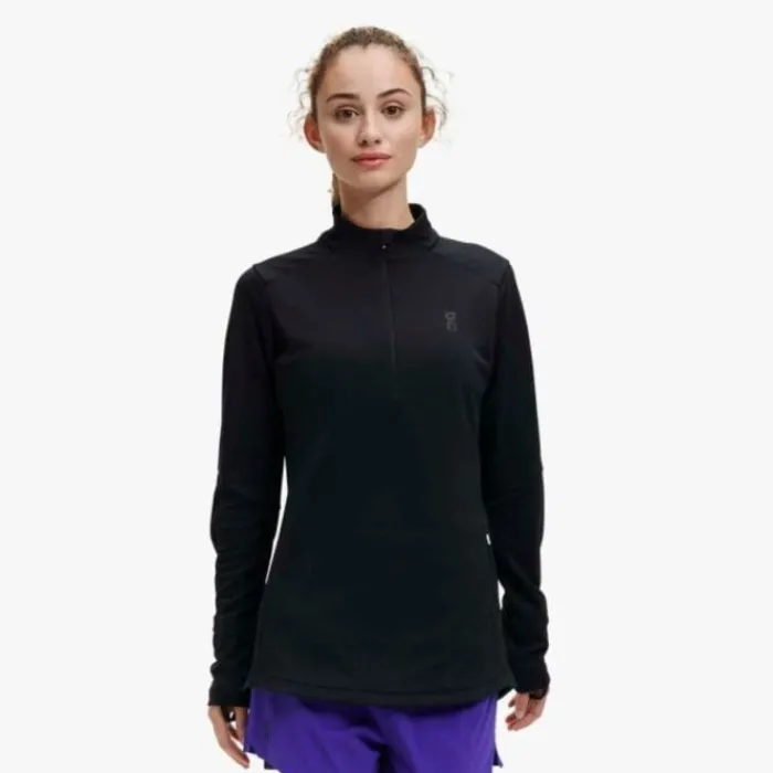 On Running Tops & T-shirts^Climate Shirt Black