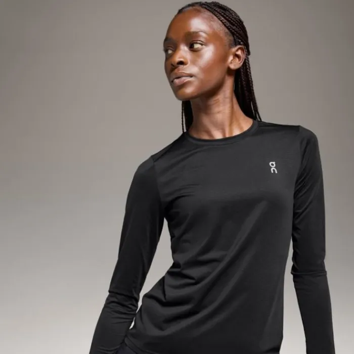 On Running Tops & T-shirts^Core Lg T Black