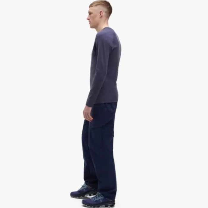 On Running Tops & T-shirts^Men's Merino Lg-T Purple