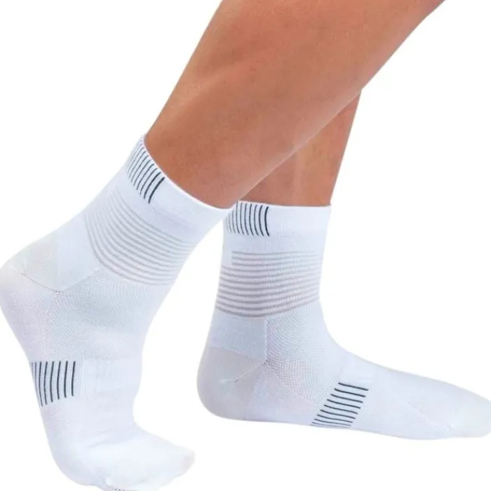 On Socks | Running Socks^Ultralight Mid Sock White