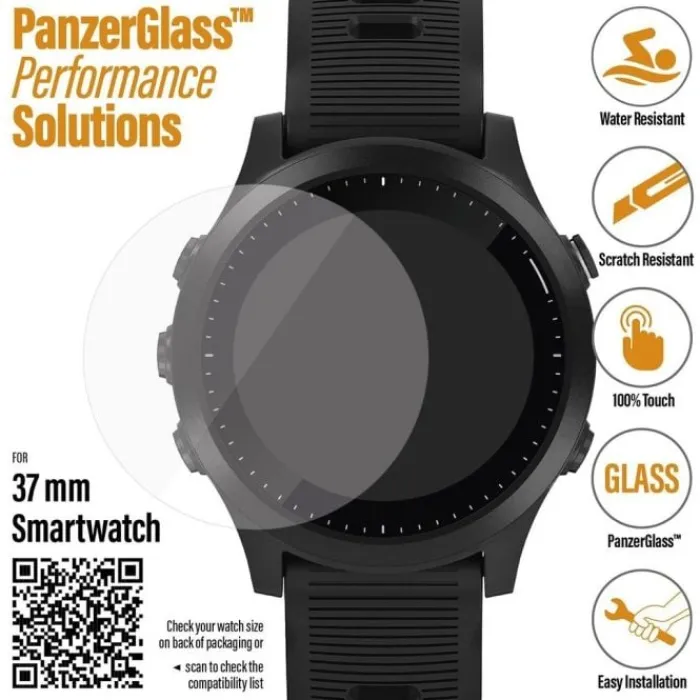 PanzerGlass Watch Acessories | Screen Protection^(37mm)