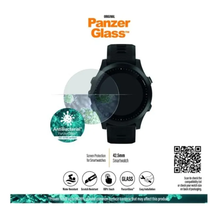 PanzerGlass Watch Acessories | Screen Protection^(42,5mm) White