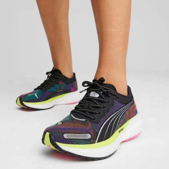Puma Neutral Running Shoes | Carbon Plated Running Shoes^Deviate Nitro 2 Black