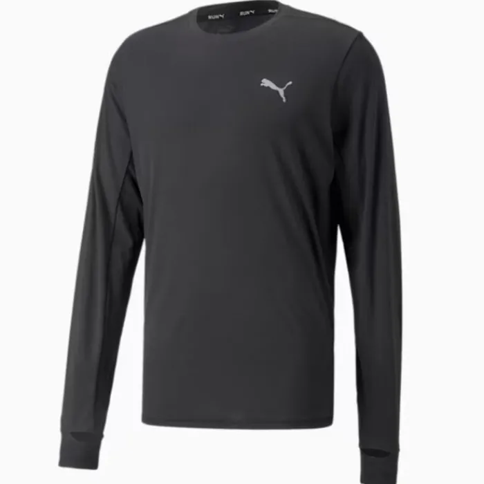 Puma Running Tops & T-shirts^Run Favorite Long Sleeve Tee Black