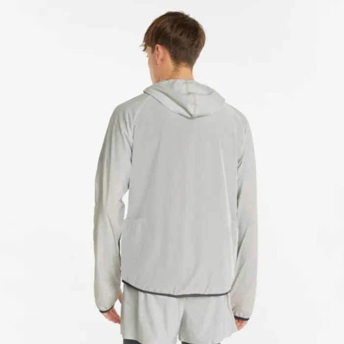 Puma Running Jackets^Run First Mile Woven Jacket White