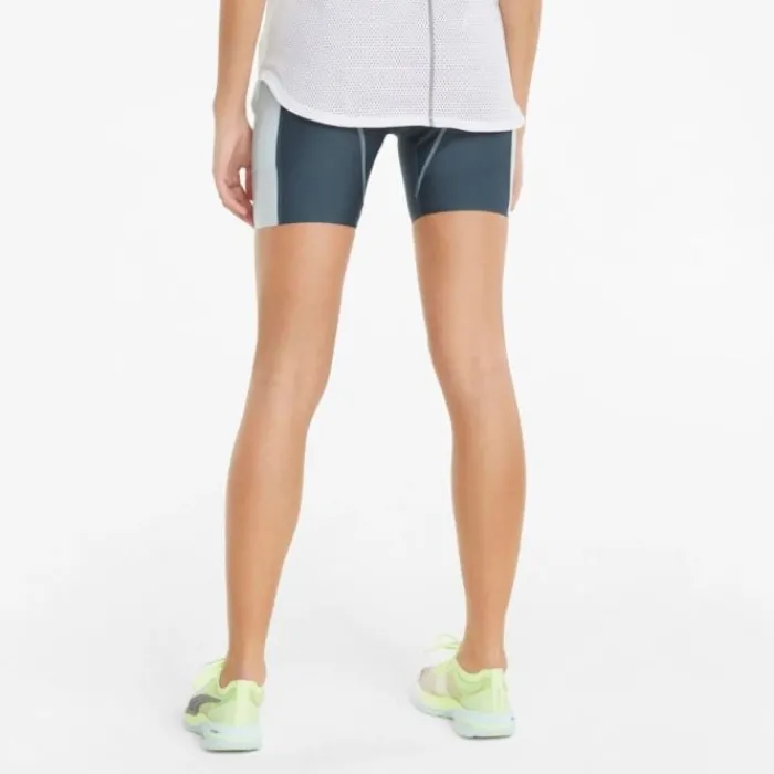 Puma Running Shorts^Run Marathon 6" Tight Short Green