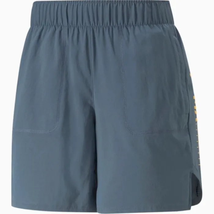 Puma Running Shorts^Run PLCD Graphic 7" Shorts Blue