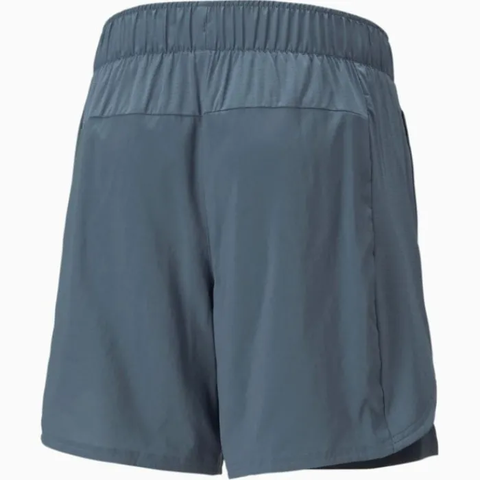 Puma Running Shorts^Run PLCD Graphic 7" Shorts Blue