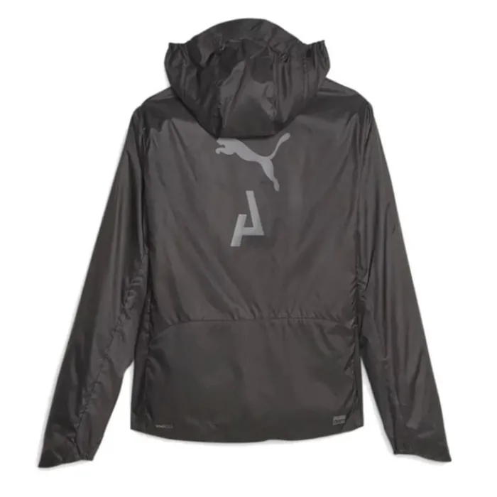 Puma Running Jackets^Seasons Lightweight Packable Trail Run Jakcet Black