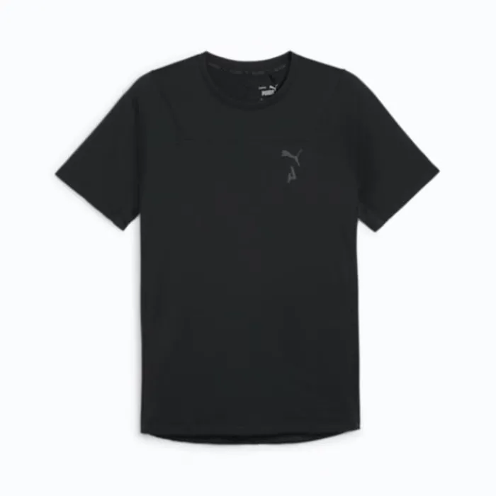Puma Running Tops & T-shirts^SEASONS SS Polypropolene Rain Cell Black