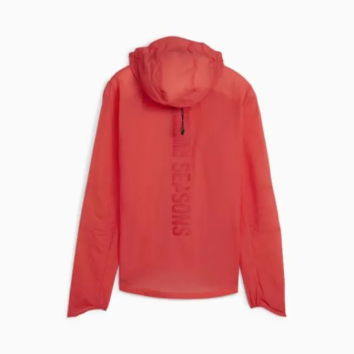 Puma Running Jackets^SEASONS Ultra Lightweight Trail Jacket Red