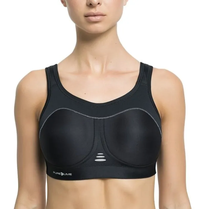 PureLime Sports Bras^Compression Bra - High Impact