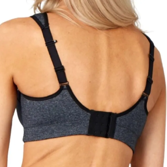 PureLime Sports Bras^Padded Athletic BH Black