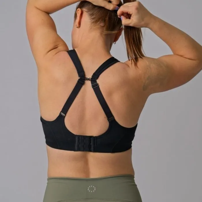 PureLime Sports Bras^Padded Sports Bra Black