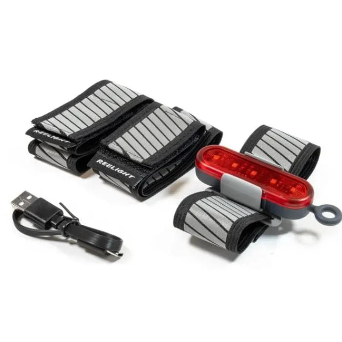 Reelight Headlamps^Stadium Run Rear Light Black