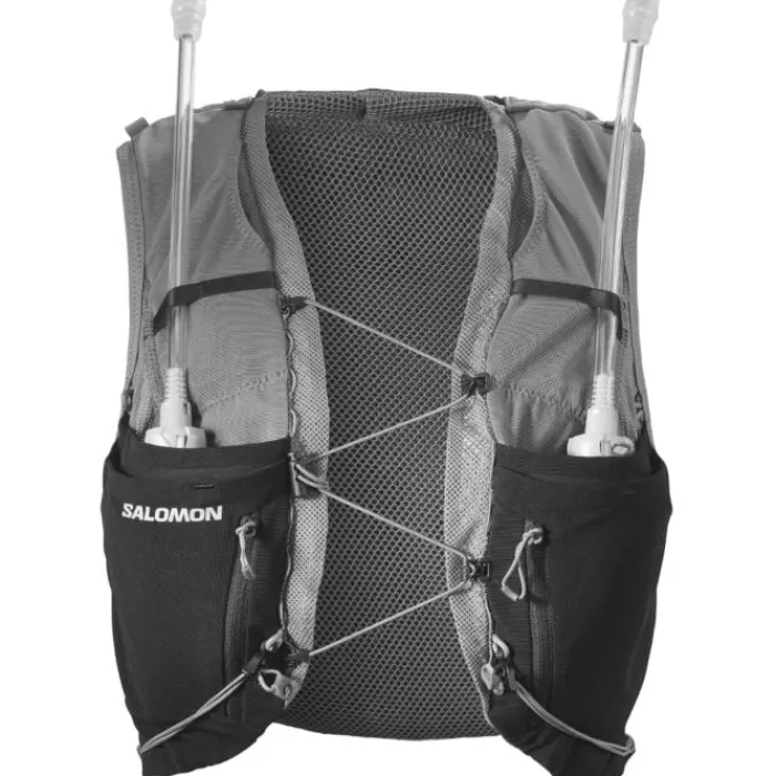 Salomon Running Backpacks & Bags^Advanced Skin 12 With Flasks Grey