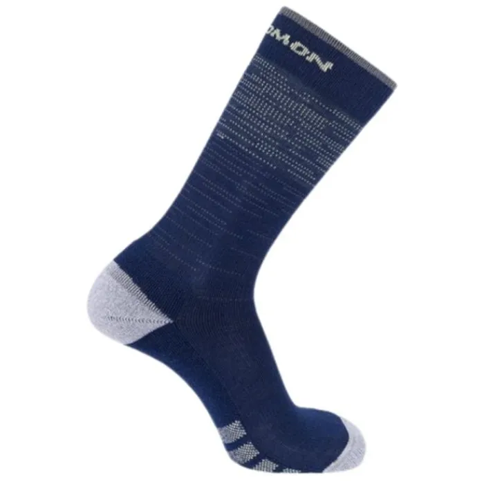 Salomon Socks | Running Socks^Predict Crew Deep Blue
