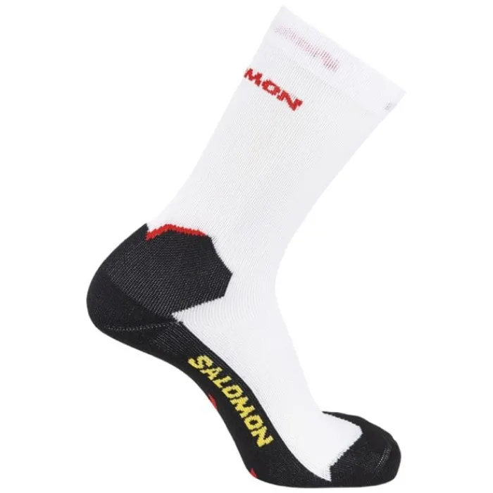 Salomon Socks | Running Socks^Speedcross Crew White