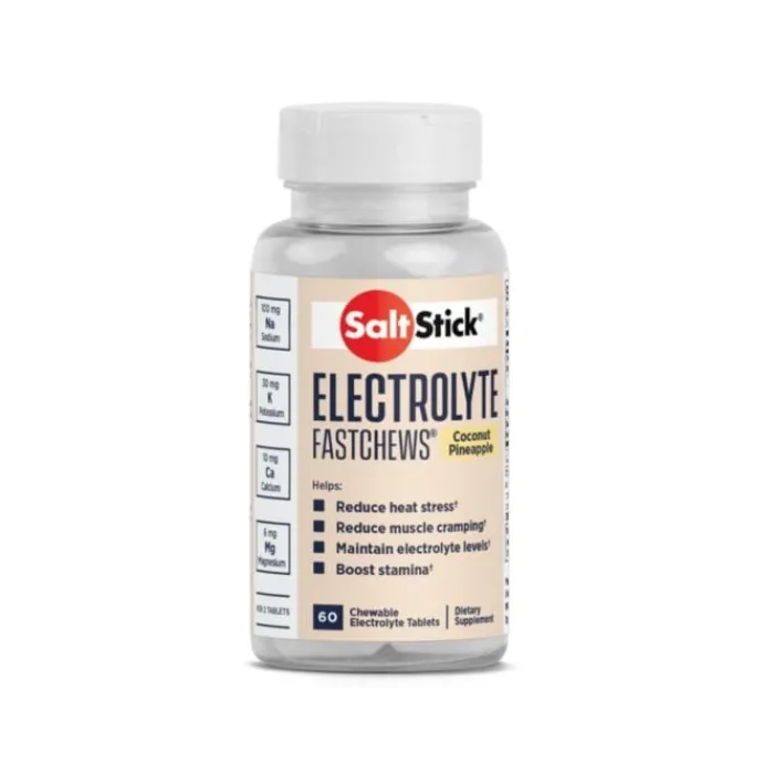 Saltstick Sports Nutrition^Fastchews 60ct Bottle Coconut/Pinapple White