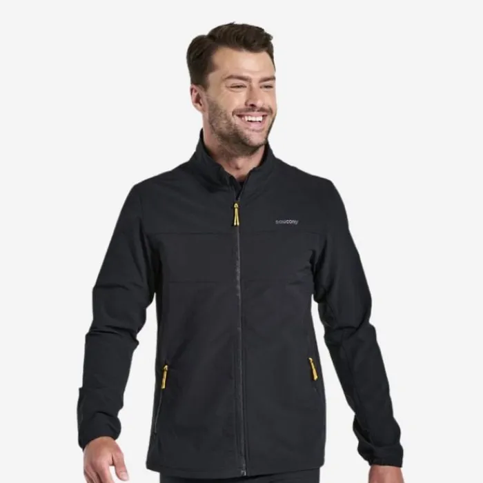 Saucony Running Jackets^Bluster Jacket Black