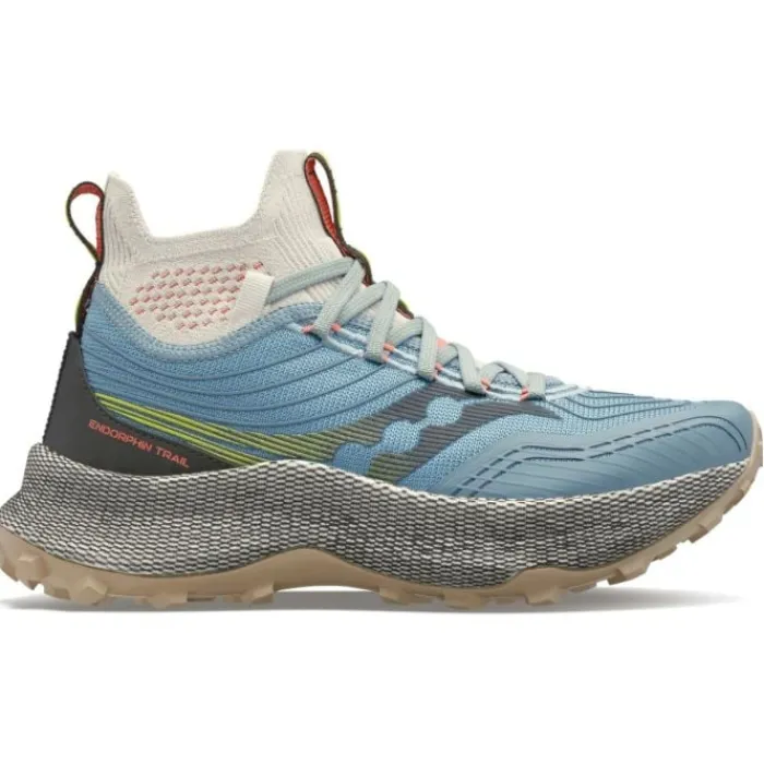 Saucony Neutral Running Shoes | Trailrunning Shoes^Endorphin Trail Mid Blue