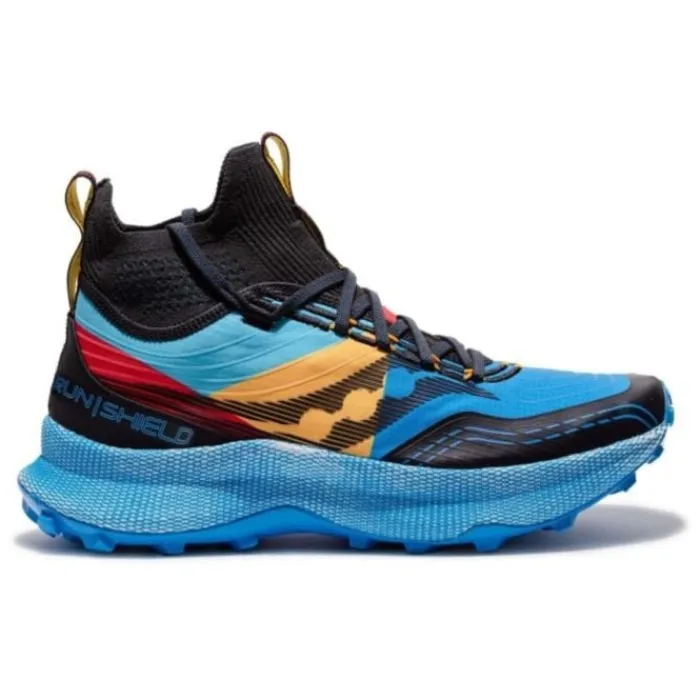 Saucony Neutral Running Shoes | Trailrunning Shoes^Endorphin Trail Mid RunShield Blue