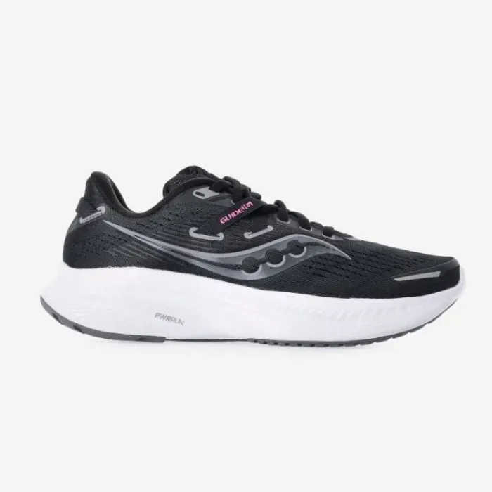 Saucony Stability Running Shoes | Road Running Shoes^Guide 16 Wide Black