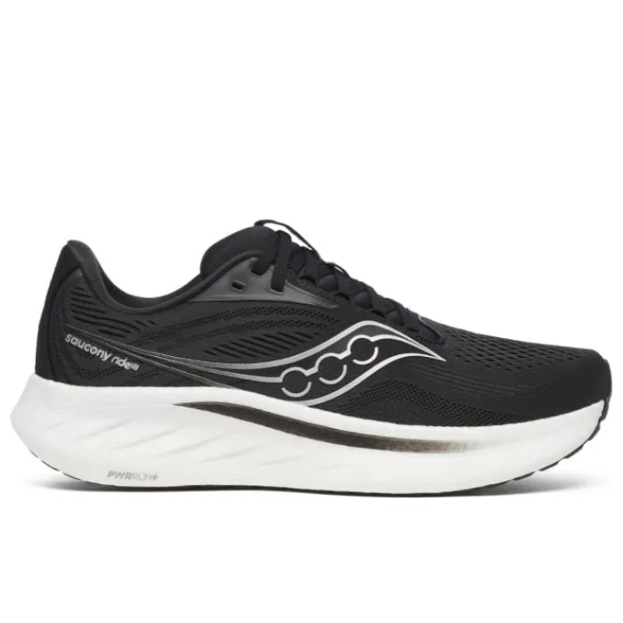 Saucony Neutral Running Shoes | Wide Running Shoes^Ride 18 Wide Black