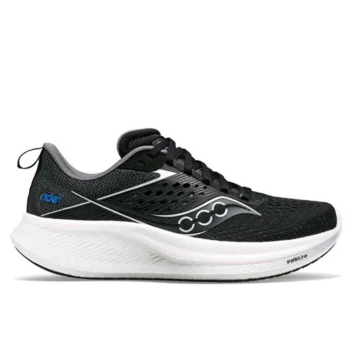 Saucony Wide Running Shoes | Neutral Running Shoes^Ride 17 Wide Black