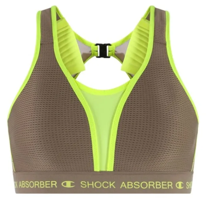 Shock Absorber Sports Bras^Ultimate Run Bra Padded Grey