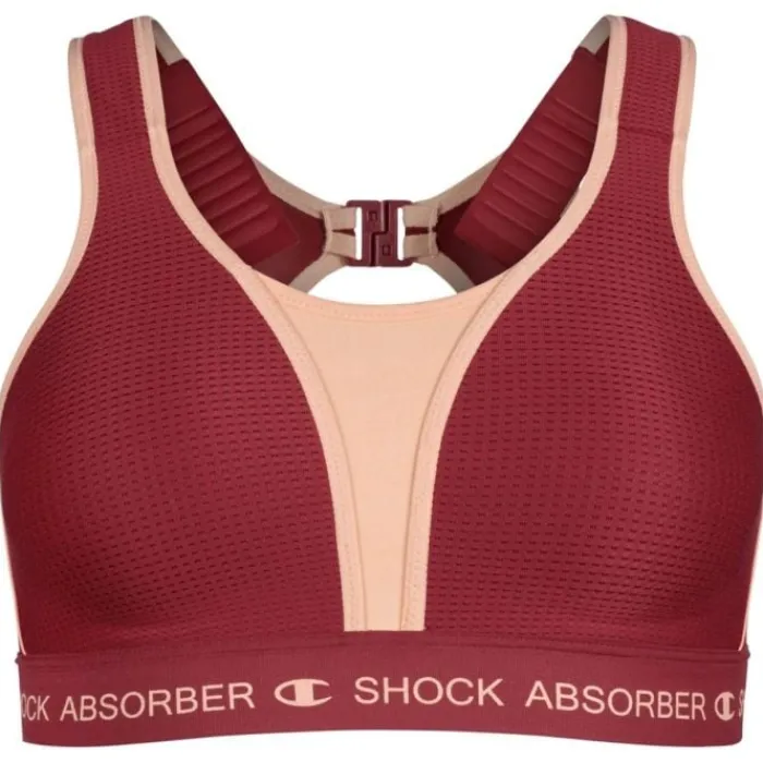 Shock Absorber Sports Bras^Ultimate Run Bra Padded Red