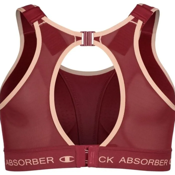 Shock Absorber Sports Bras^Ultimate Run Bra Padded Red