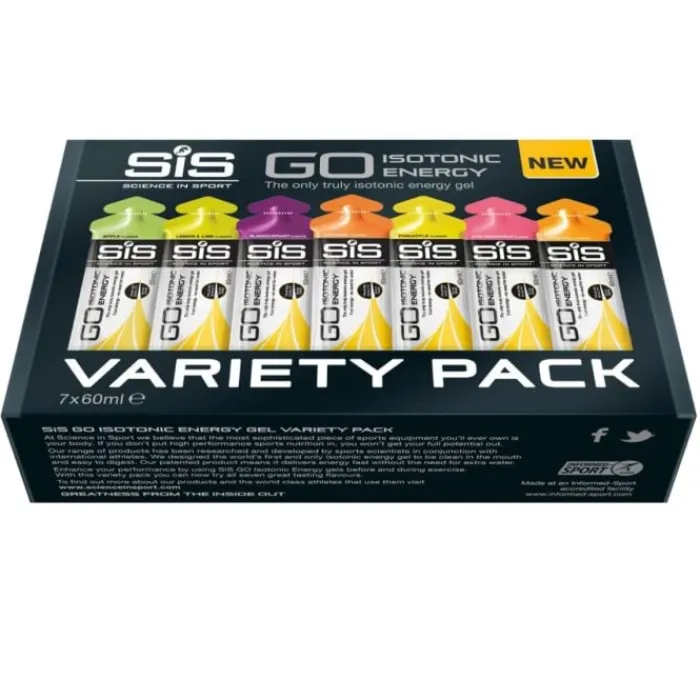 SIS Sports Nutrition^Go Isotonic Energy 7 Pack Variety Gels