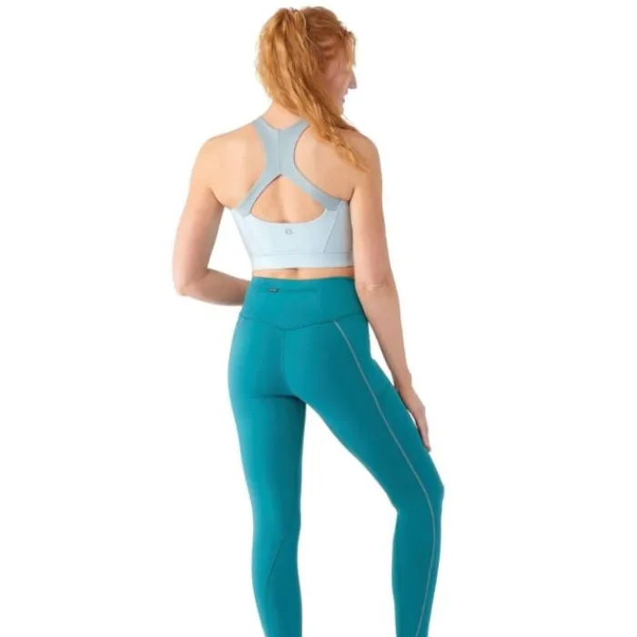 Smartwool Sports Bras^Active Crop Bra Blue