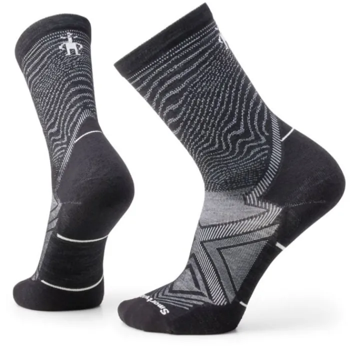 Smartwool Socks | Running Socks^Athlete Edition Run Crew Socks Performance Black
