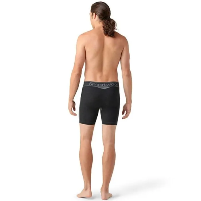 Smartwool Running Underwear^Intraknit 6 Boxer Brief Black