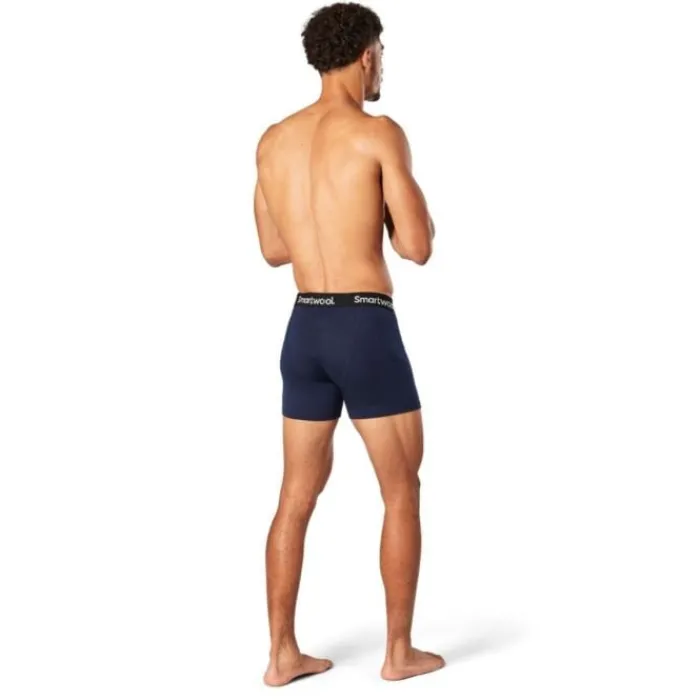 Smartwool Running Underwear^Merino Boxer Brief Blue