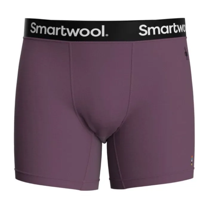 Smartwool Running Underwear^Merino Sport Boxer Breif Boxed Purple