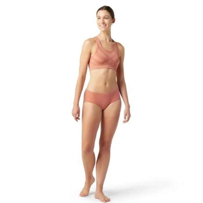 Smartwool Running Underwear^Merino Sport Seamless Racerback Bra Red
