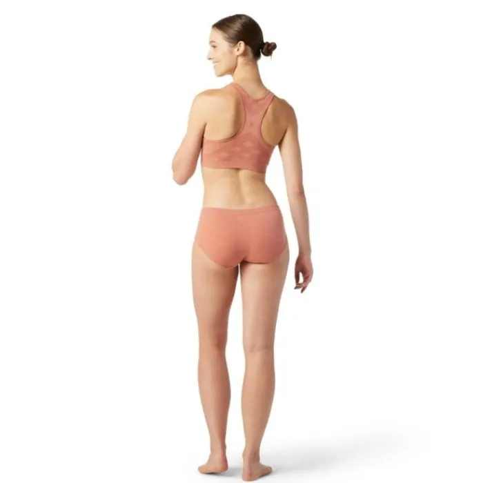 Smartwool Running Underwear^Merino Sport Seamless Racerback Bra Red