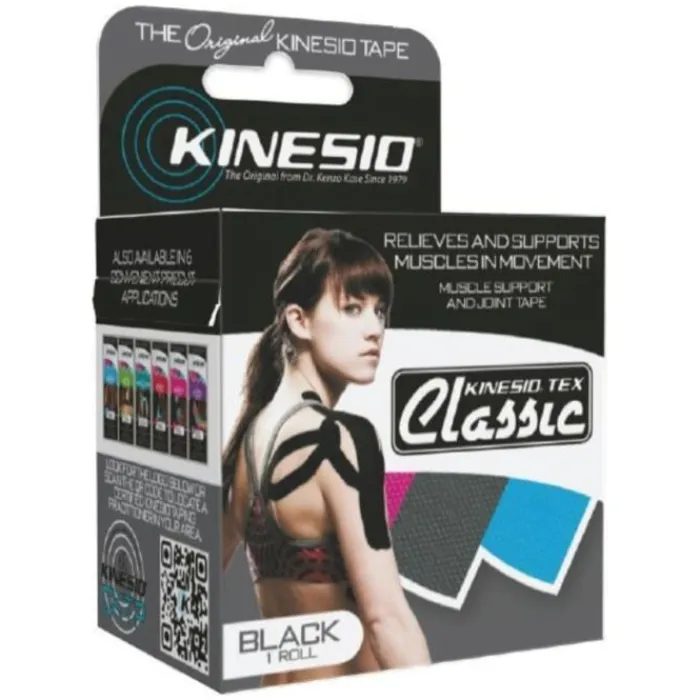Sports Pharma Sports Care^Kinesio Tex Classic 5cm x 4m Black