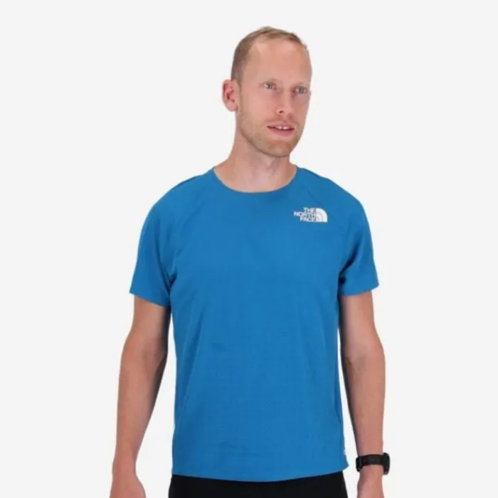 The North Face Running Tops & T-shirts^Flight Weightless S/S Shirt Blue
