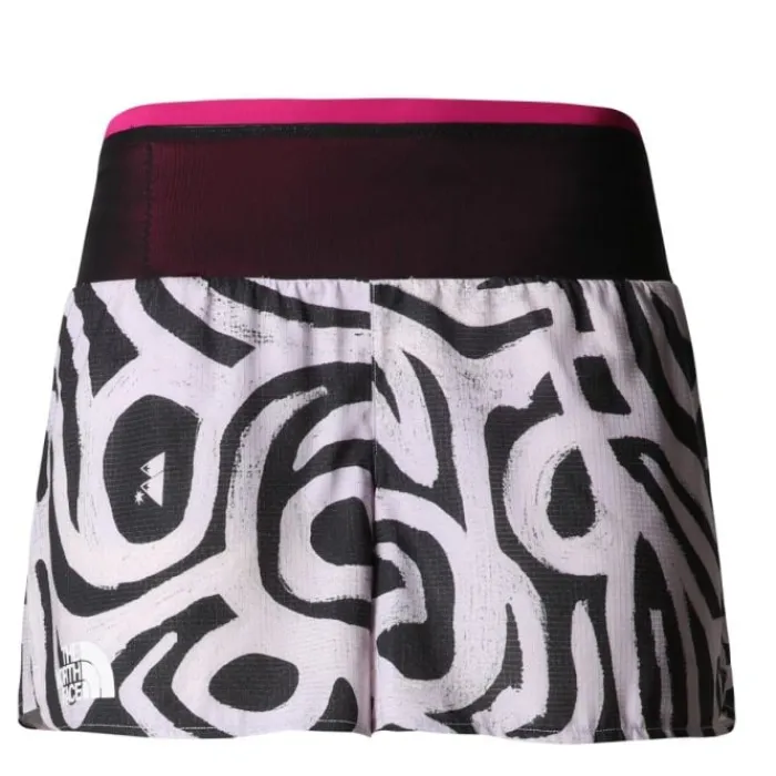 The North Face Running Shorts^Printed Flight Stridelight 4" Short White