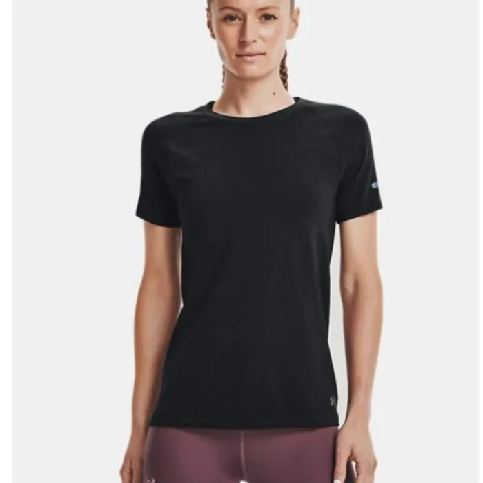 Under Armour Running Tops & T-shirts^Seamless Run Short Sleeve Black