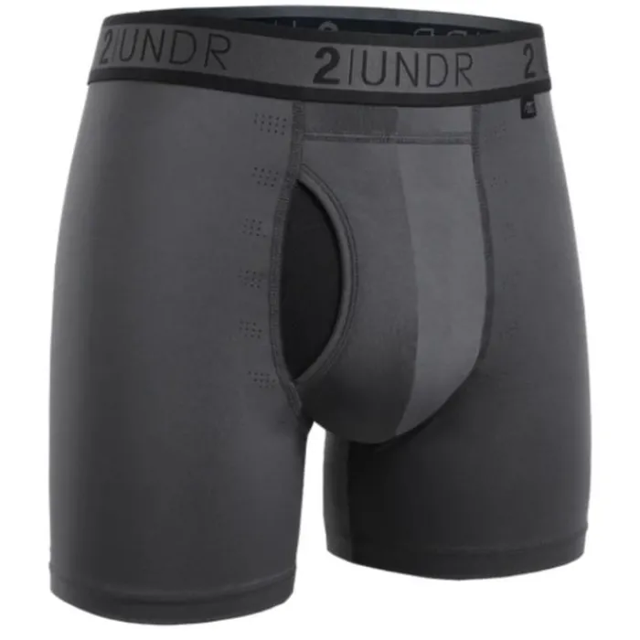 2UNDR Running Underwear^Sport Shift Boxer Black